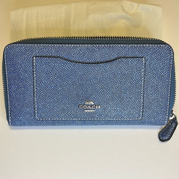 Coach Handbags - Coach: Long Zip Around Wallet